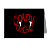 Ortho Oval Sticker Button